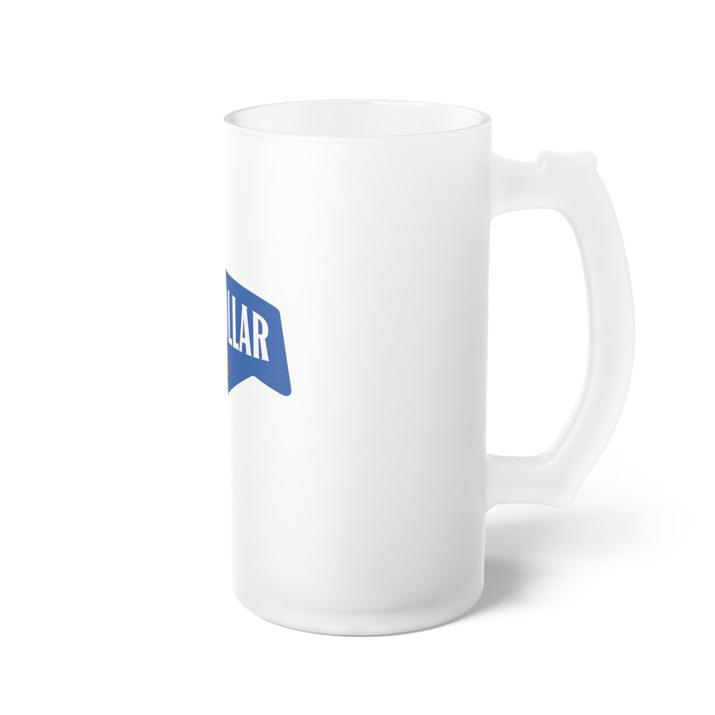 Blue Collar Beer | Frosted Beer Mug